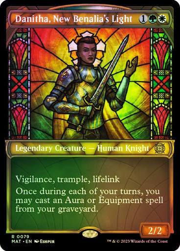 Danitha, New Benalia's Light (MAT) / Showcase / Foil