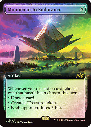 Monument to Endurance (DFT) (394) / Foil / Extended Art