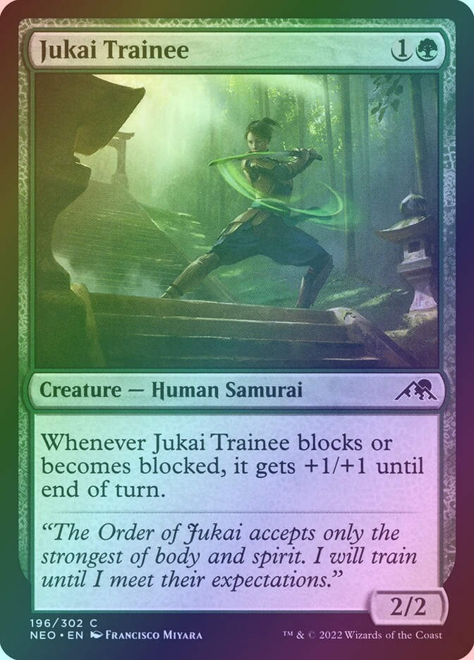 Jukai Trainee (NEO) (196) / Foil