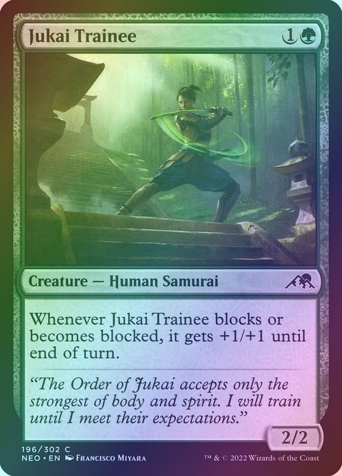 Jukai Trainee (NEO) (196) / Foil