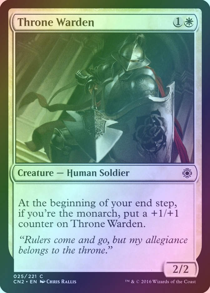 Throne Warden (CN2) (25) / Foil
