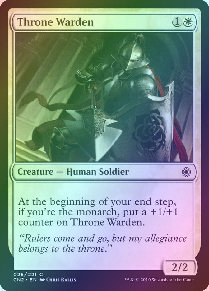 Throne Warden (CN2) (25) / Foil