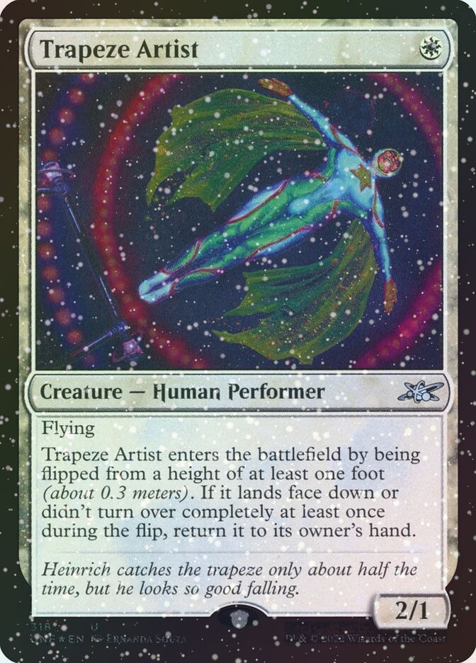 Trapeze Artist (UNF) (318) / Galaxy Foil