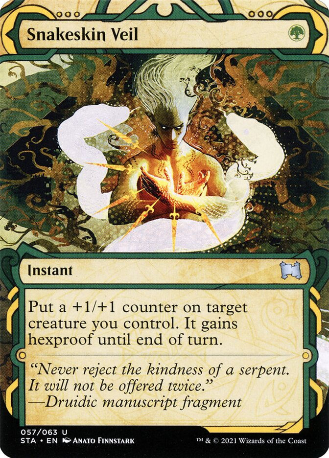 Snakeskin Veil (STA) (57) / Borderless / Showcase