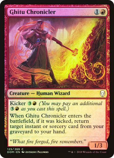 Ghitu Chronicler (DOM) (125) / Foil