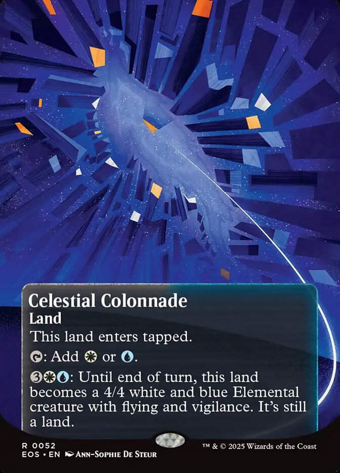 Celestial Colonnade (EOS) (52) / Borderless