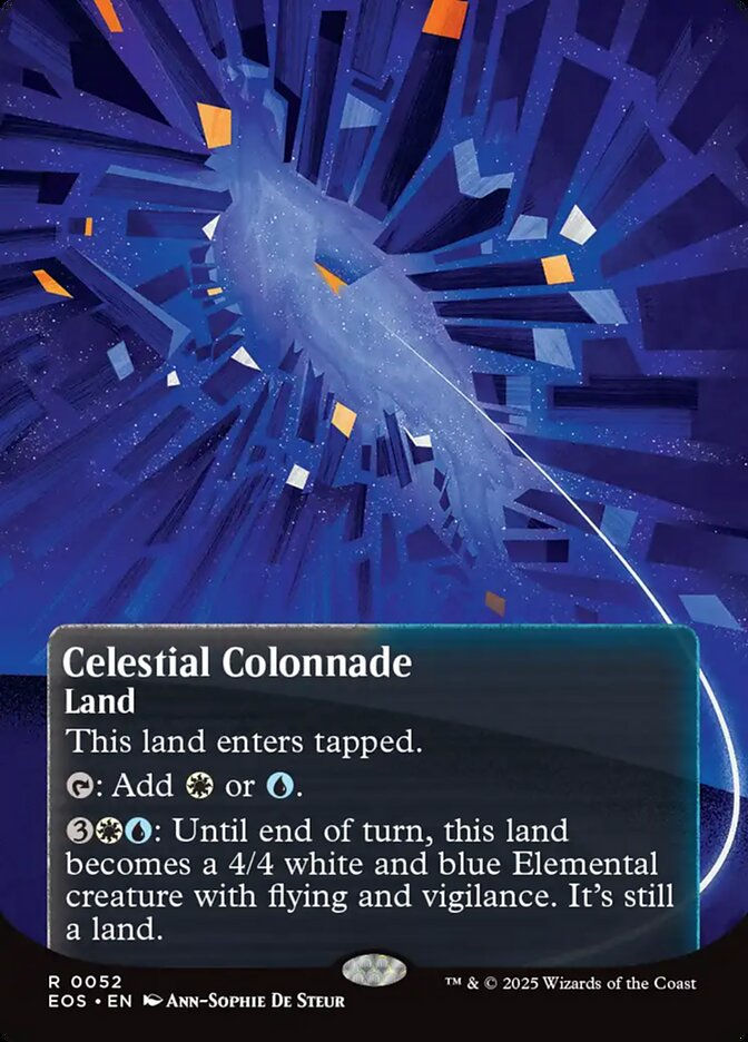 Celestial Colonnade (EOS) (52) / Borderless