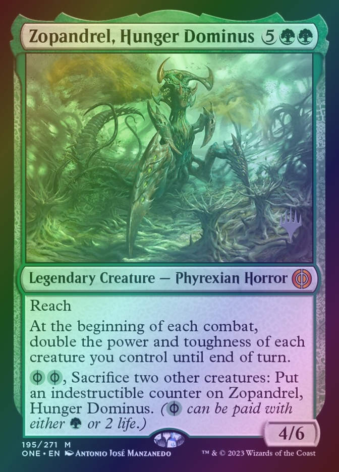 Zopandrel, Hunger Dominus (PONE) (195p) / Foil