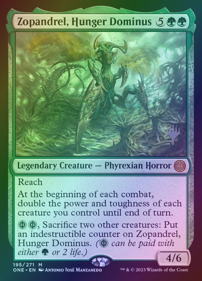 Zopandrel, Hunger Dominus (PONE) (195p) / Foil
