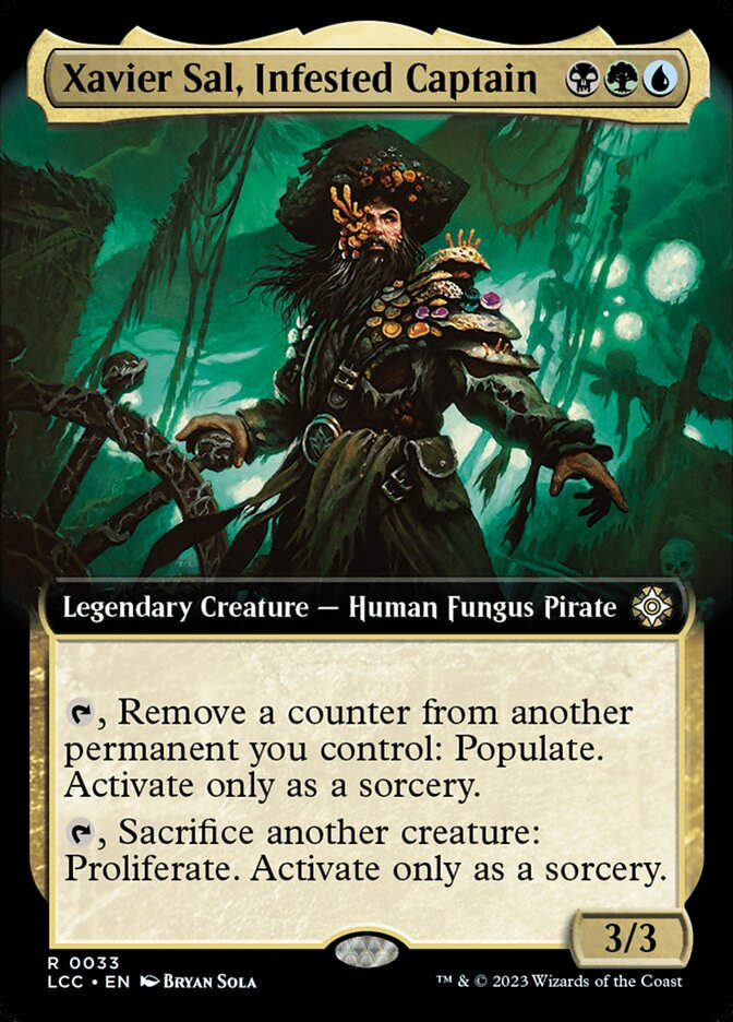 Xavier Sal, Infested Captain (LCC) (33) / Extended Art