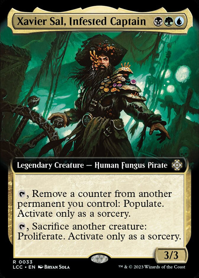 Xavier Sal, Infested Captain (LCC) (33) / Extended Art