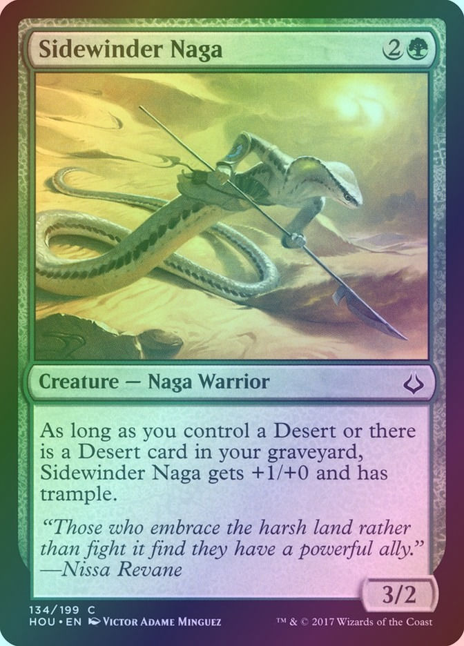 Sidewinder Naga (HOU) (134) / Foil