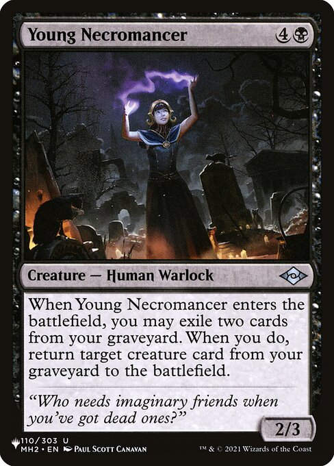 Young Necromancer (PLST) (MH2-110)