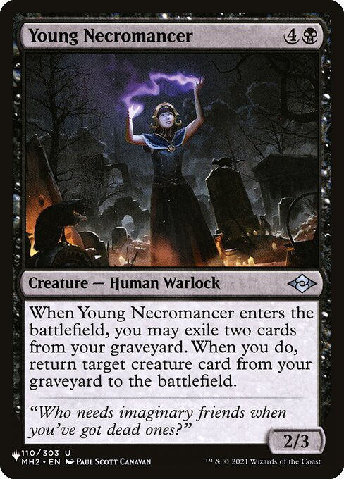 Young Necromancer (PLST) (MH2-110)
