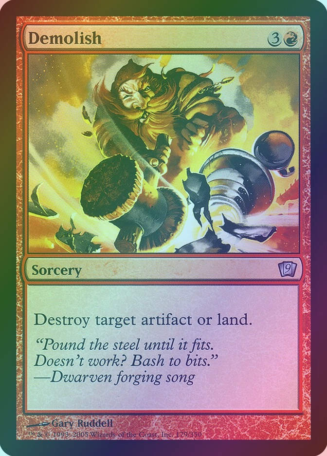 Demolish (9ED) (179★) / Foil