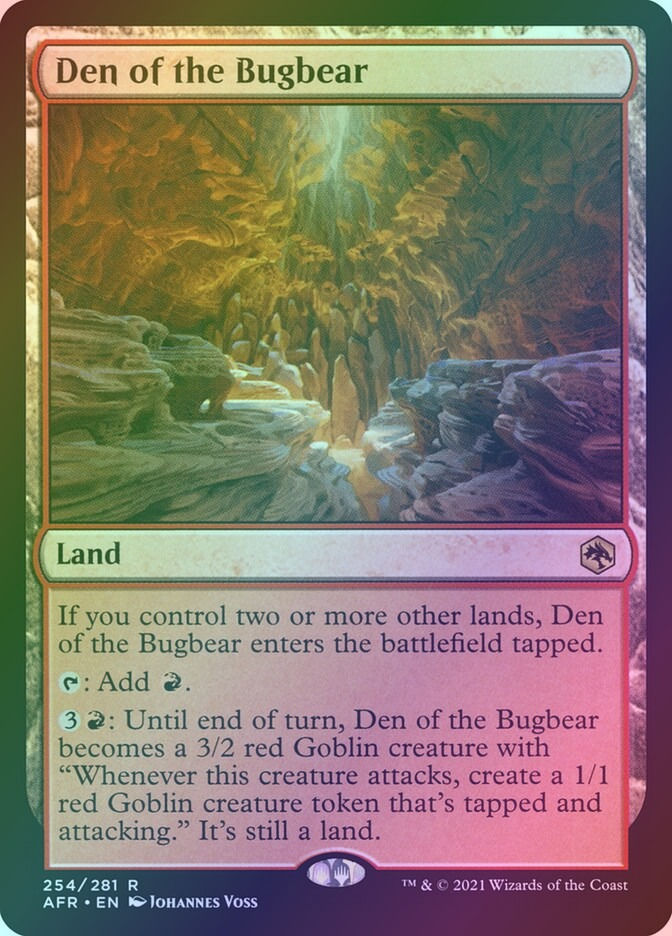 Den of the Bugbear (AFR) (254) / Foil