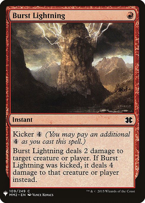 Burst Lightning (PLST) (MM2-109)