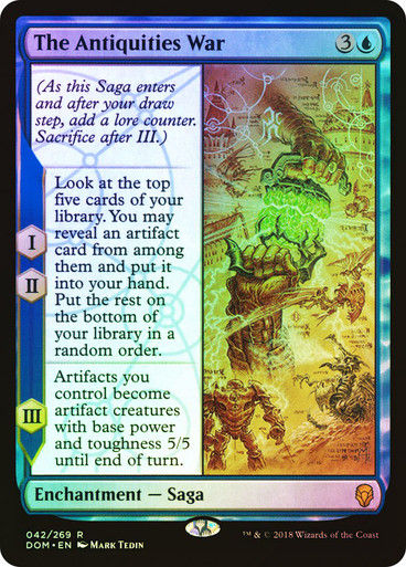 The Antiquities War (DOM) (42) / Foil