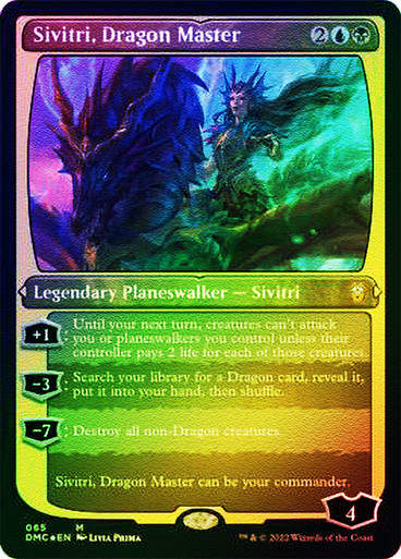 Sivitri, Dragon Master (DMC) / Foil Etched
