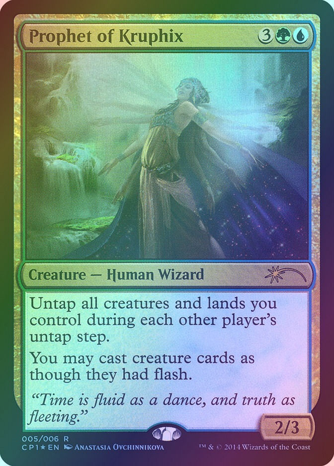 Prophet of Kruphix (CP1) (5) / Foil