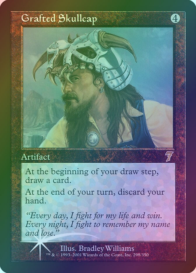 Grafted Skullcap (7ED) (298★) / Foil