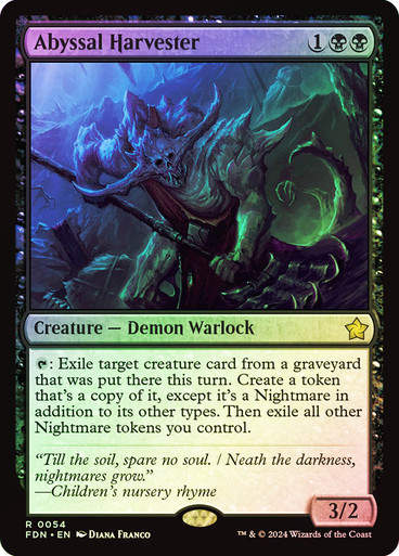 Abyssal Harvester (FDN) (54) / Foil
