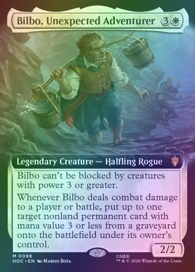 Bilbo, Unexpected Adventurer (HOC) (98) / Foil