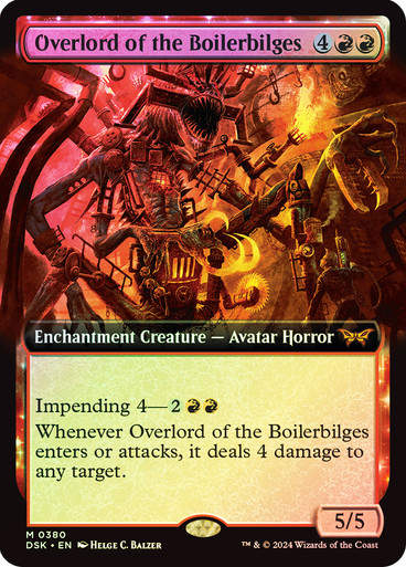 Overlord of the Boilerbilges (DSK) (380) / Foil / Extended Art