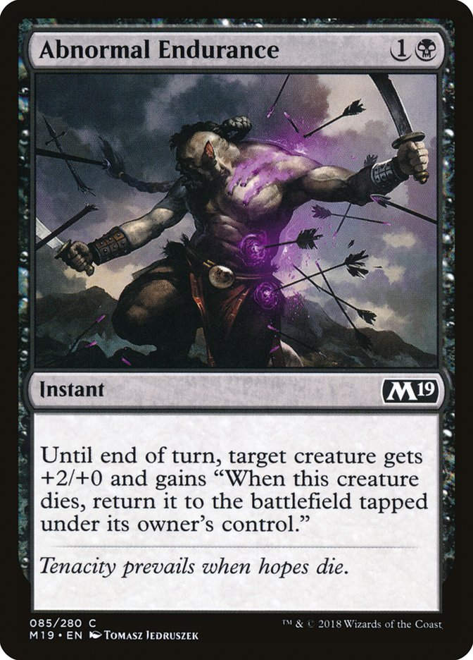 Abnormal Endurance (M19) (85)