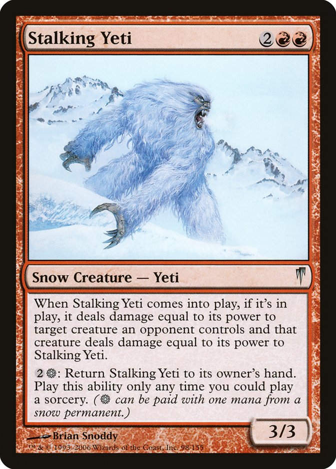 Stalking Yeti (CSP) (98)