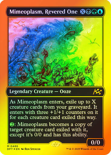 Mimeoplasm, Revered One (DFT) (486) / First Place Foil