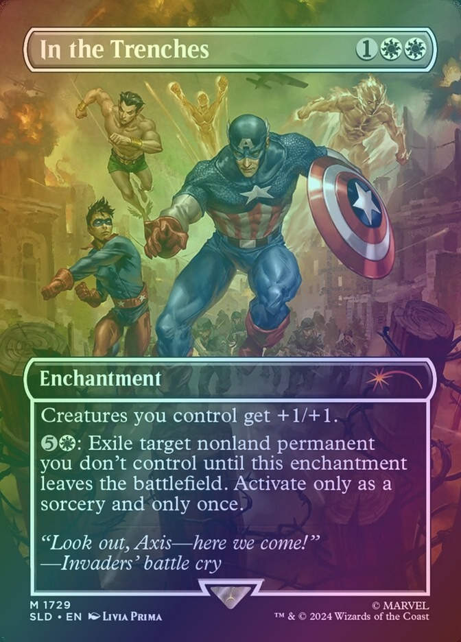 In the Trenches (SLD) (1729) / Borderless / Foil