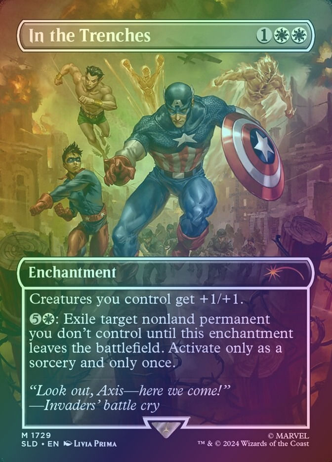 In the Trenches (SLD) (1729) / Borderless / Foil