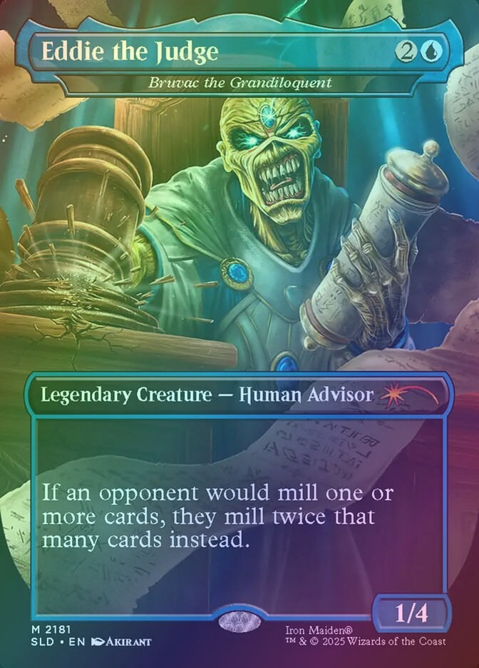 Bruvac the Grandiloquent (SLD) (2181) / Borderless / Foil