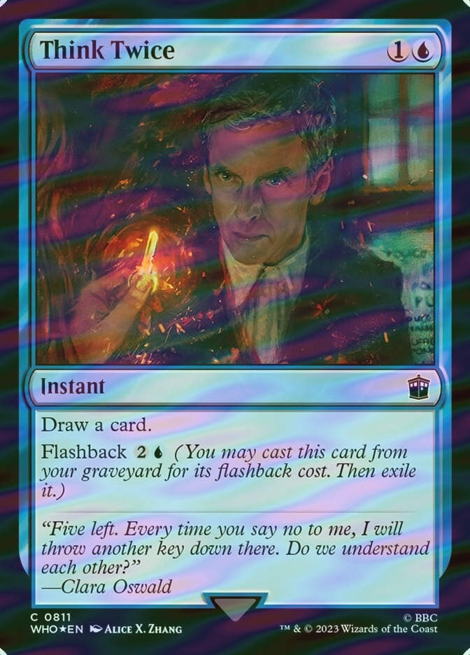 Think Twice (WHO) (811) / Surge Foil