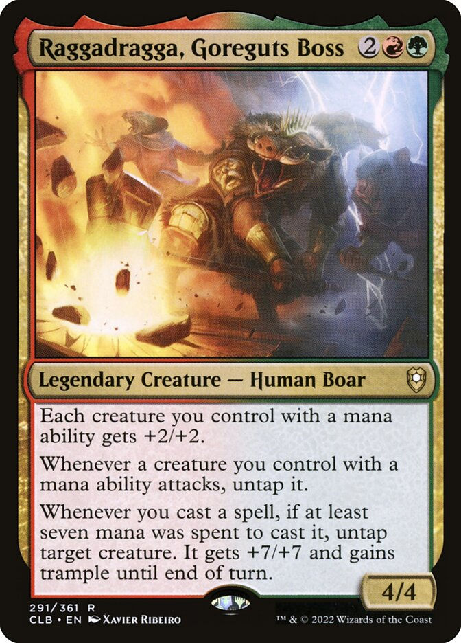 Raggadragga, Goreguts Boss (CLB) (291)