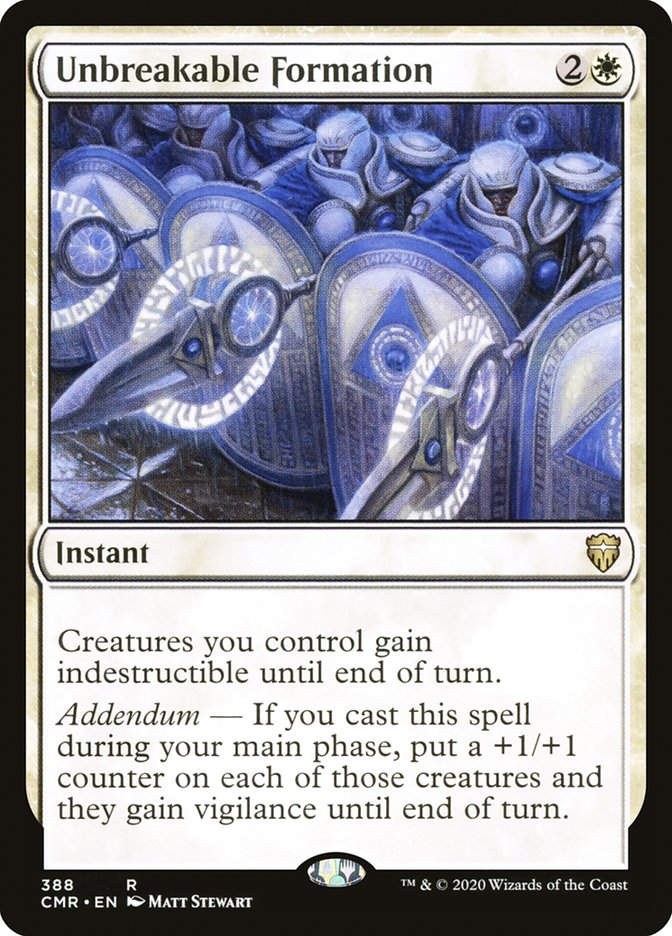 Unbreakable Formation (CMR) (388)