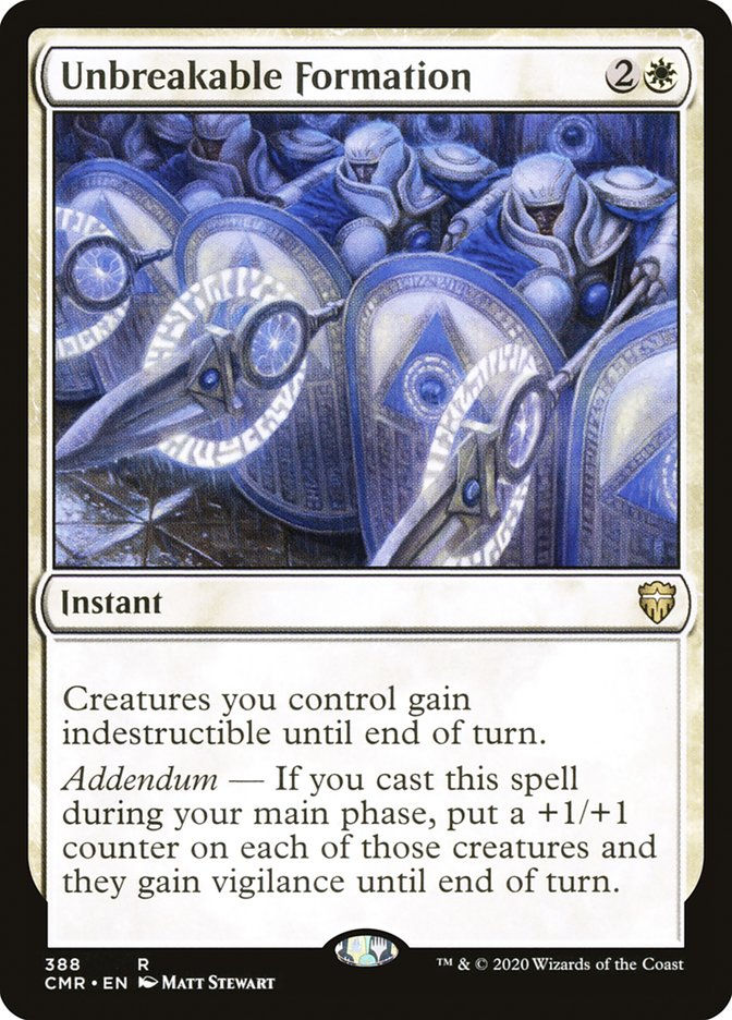 Unbreakable Formation (CMR) (388)