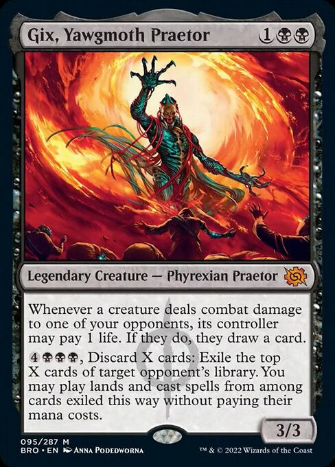 Gix, Yawgmoth Praetor (BRO)