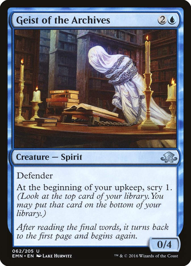 Geist of the Archives (EMN) (62)