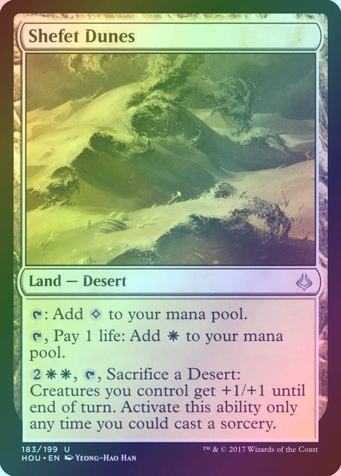 Shefet Dunes (HOU) (183) / Foil