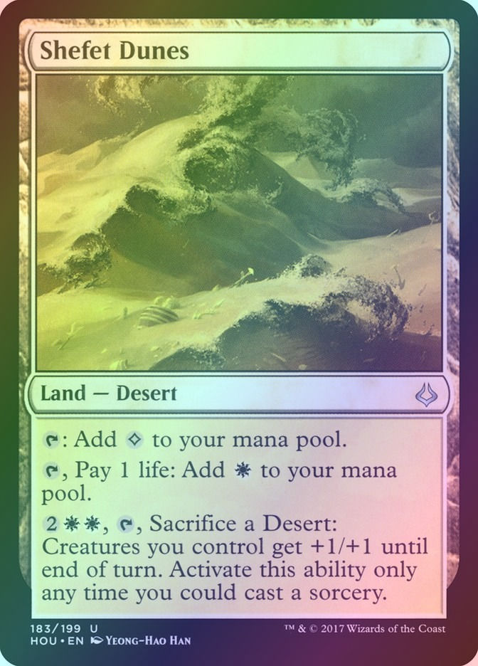 Shefet Dunes (HOU) (183) / Foil