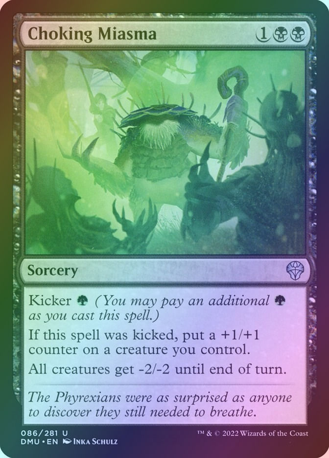 Choking Miasma (DMU) (86) / Foil