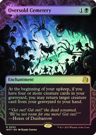 Oversold Cemetery (wot) / Foil