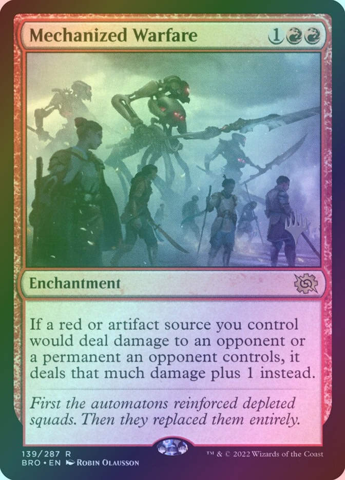 Mechanized Warfare (PBRO) (139p) / Foil
