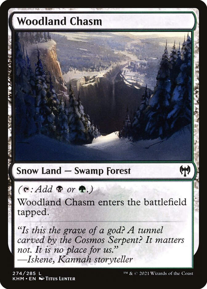 Woodland Chasm (KHM) (274)