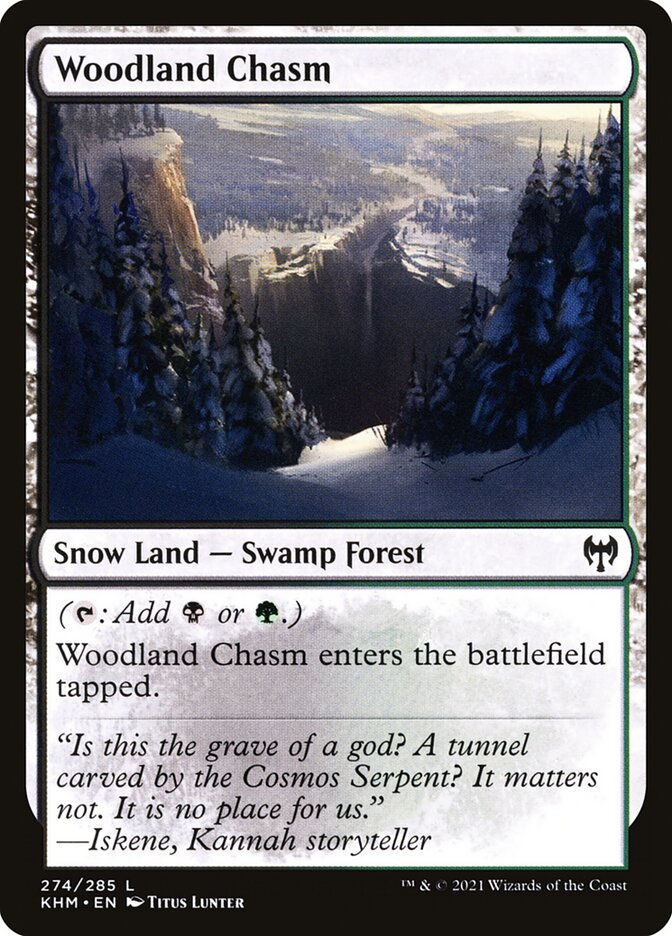 Woodland Chasm (KHM) (274)