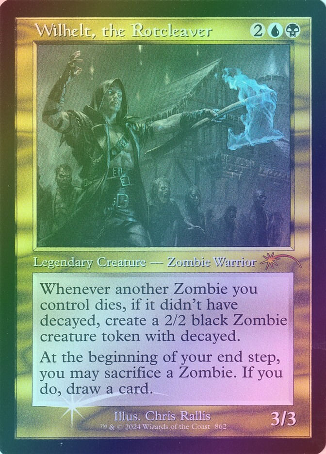 Wilhelt, the Rotcleaver (SLD) (862) / Foil