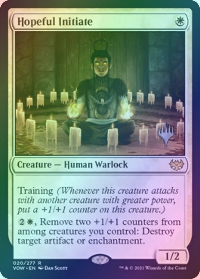 Hopeful Initiate (PVOW) (20p) / Foil
