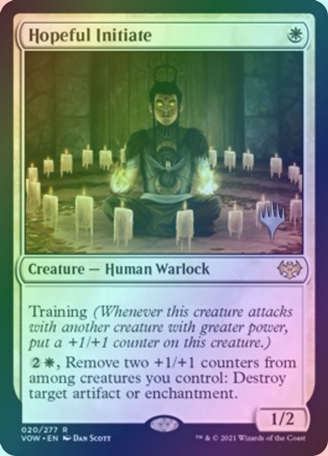 Hopeful Initiate (PVOW) (20p) / Foil